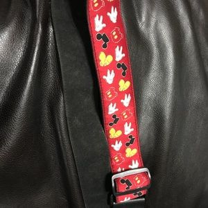 Mickey Mouse camera strap!